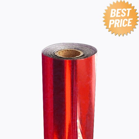 1 Roll - Shiny Red - 1 INCH - 304mm - 100M